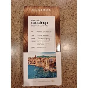 CLAIROL 7 Dark Blonde Saint- Tropez TOTAL ROOT TOUCH UP & COLOR MASK BRAND NEW